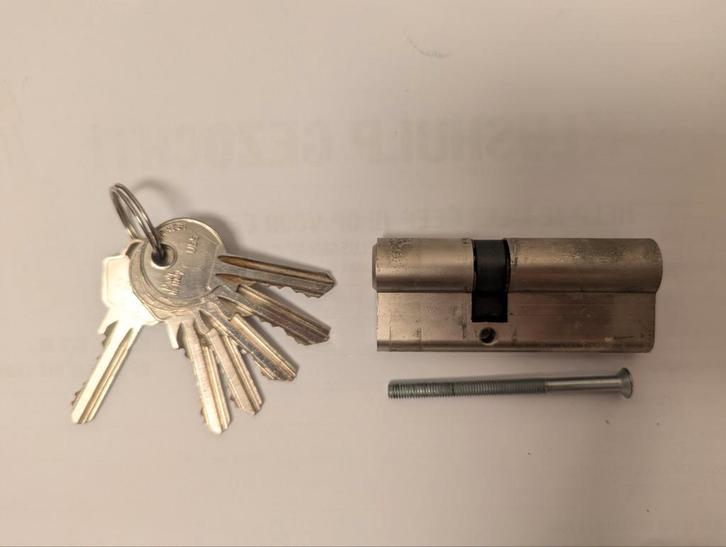 Cylinderslot Mauer SKG**, Doe-het-zelf en Verbouw, IJzerwaren en Bevestigingsmiddelen, Gebruikt, Overige typen, 50 tot 100 mm