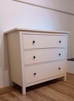 Hemnes(Ikea) ladekast wit gebeitst 108x96x50 cm, Huis en Inrichting, Kasten | Ladekasten, Ophalen, Gebruikt, 100 tot 150 cm, Landelijk/romantisch
