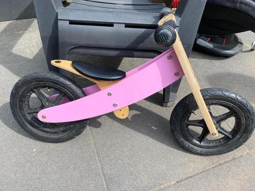Bandits & Angels Retro Pink 2in1, Kinderen en Baby's, Speelgoed | Buiten | Voertuigen en Loopfietsen, Gebruikt, Loopfiets, Ophalen of Verzenden