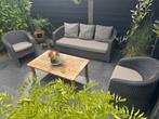 Borek Loungeset, Ophalen of Verzenden, Zo goed als nieuw, Wicker, Bank