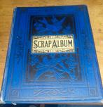 Scrap album met poëzie plaatjes van eind 1800 begin 1900., Verzamelen, Ophalen of Verzenden, Gebruikt
