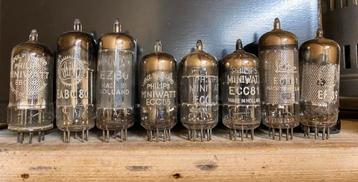 ECH81 EZ81 EZ80 EF89 ECC81 ECC85 EABC80 ECL86 ECL82 ECC82 beschikbaar voor biedingen