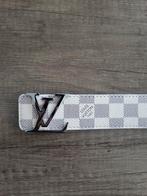 Witte Riem - 110cm, Kleding | Heren, Riemen en Ceinturen, Zo goed als nieuw, Riem of Ceintuur, Louis Vuitton, Wit