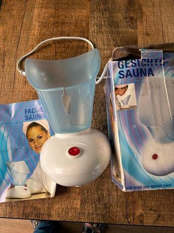 Gezichtssauna - Voor een stralende huid! beschikbaar voor biedingen