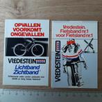 2 stickers vredestein fietsbanden, Verzamelen, Stickers, Ophalen of Verzenden, Zo goed als nieuw, Merk