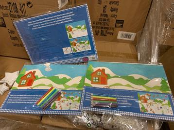 Partij DIY Adventskalender Winterlandschap beschikbaar voor biedingen
