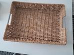 Dienblad rotan/riet, Ophalen, Gebruikt, Ovaal, Overige materialen