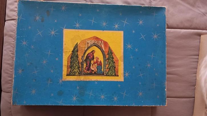 Marolin - Kerstgroep in orginele doos, Diversen, Kerst, Gebruikt, Ophalen of Verzenden