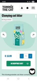 Corn/ Mais cat litter Tommie the Cat, Ophalen