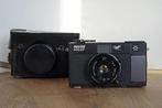 ✅ Revue 400 EF (Konica C35 EF) & Paraattas EXC+, Audio, Tv en Foto, Fotocamera's Analoog, Ophalen, Gebruikt, Compact, Konica