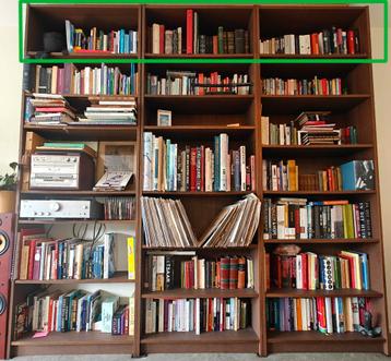 Billy boekenkast bruinhout (3x H237xB80xD28) (IKEA) - afbeelding 5