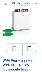 NIEUWE DAALDEROP W.W WARMTEPOMP WPU 5G - 4,5 KW, Ophalen, Overige typen, Zo goed als nieuw, 80 cm of meer