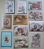 Set 25x zelfgemaakte kerstkaarten / wenskaarten kerst (r), Hobby en Vrije tijd, Kaarten | Zelfgemaakt, Verzenden, Nieuw, Kerst