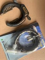 2 fietssloten abus en kabelslot nieuw, Fietsen en Brommers, Fietsaccessoires | Fietssloten, Ophalen of Verzenden, Zo goed als nieuw