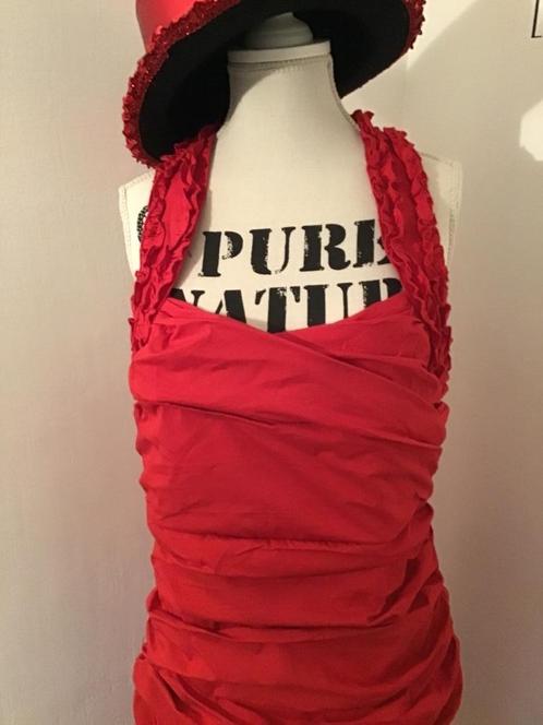 feestelijke jurk Rinasimento maat L 40 zgan rood schoon klee, Kleding | Dames, Jurken, Zo goed als nieuw, Maat 38/40 (M), Rood