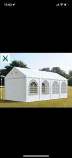 Party tent 8x4 TE HUUR!, 200 tot 400 cm, 3 ramen of meer, Ophalen of Verzenden, Zo goed als nieuw