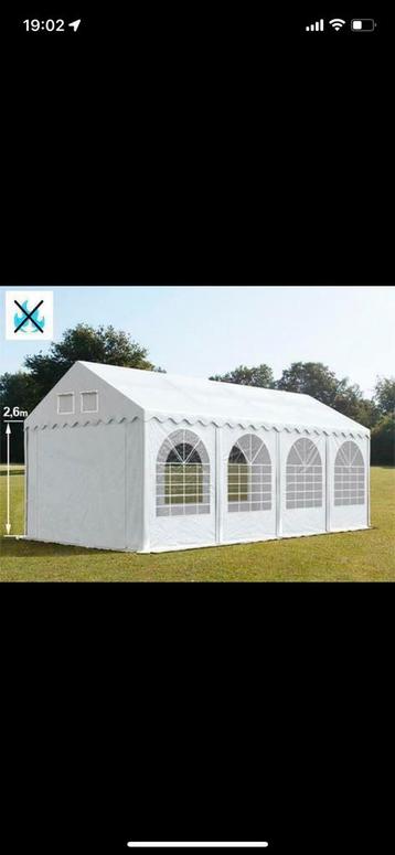 Party tent 8x4 TE HUUR! beschikbaar voor biedingen