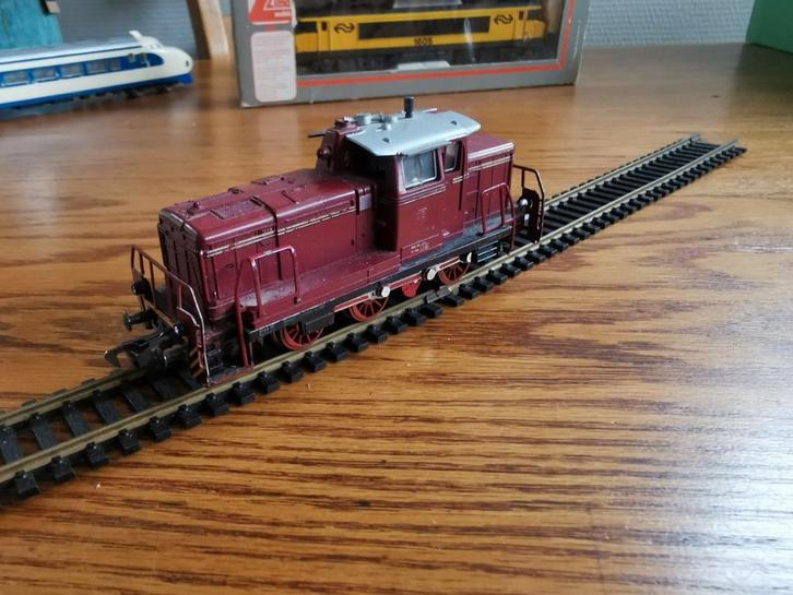 Fleischmann diesel rangeerlocomotief Ho, Hobby en Vrije tijd, Modeltreinen | H0, Gebruikt, Locomotief, Gelijkstroom, Lima, Analoog