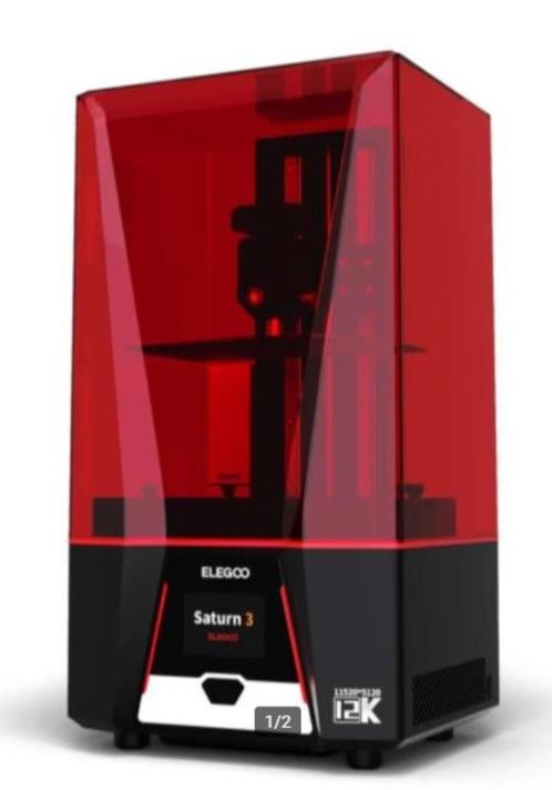 elegoo saturn 3 12k resin printer + Elegoo Mercury plus 3.0, Computers en Software, 3D Printers, Nieuw, Ophalen