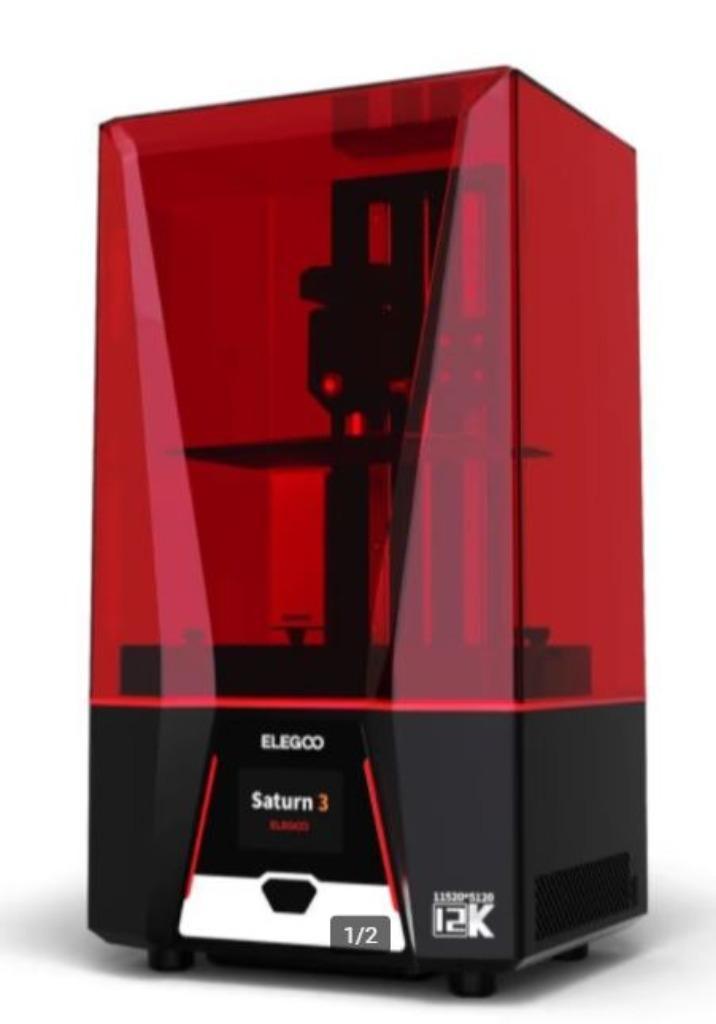 elegoo saturn 3 12k resin printer + Elegoo Mercury plus 3.0, Computers en Software, 3D Printers, Nieuw, Ophalen