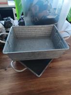 Vintage ijzeren bak, Huis en Inrichting, Woonaccessoires | Schalen en Manden, Ophalen