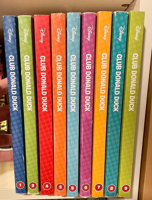 Prachtige set Donald Duck Club pockets 1 t/m 9 compleet!, Boeken, Stripboeken, Zo goed als nieuw, Meerdere stripboeken, Ophalen of Verzenden
