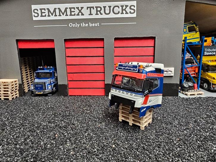 Wsi b keus volvo fh5 cabine, Hobby en Vrije tijd, Modelauto's | 1:50, Zo goed als nieuw, Bus of Vrachtwagen, Wsi, Ophalen