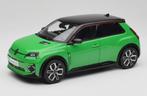 Renault 5 E-Tech 2024 Pop Groen/Zwart 1/18 NOREV Ref. 185502, Hobby en Vrije tijd, Modelauto's | 1:18, Verzenden, Nieuw, Auto