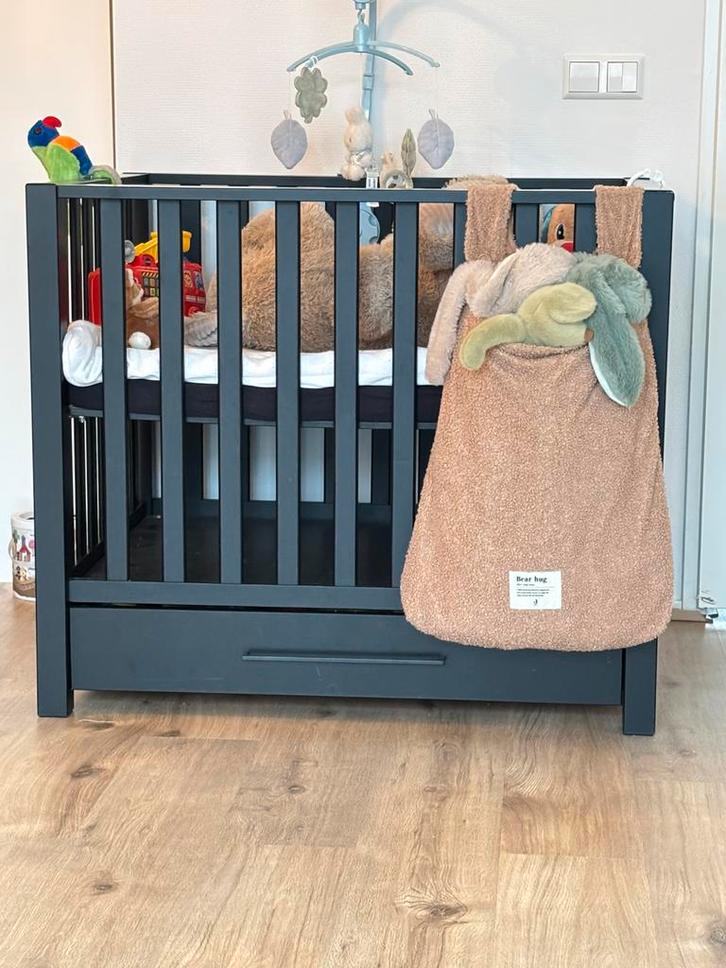 Box casper, Kinderen en Baby's, Boxen, Gebruikt, Rechthoekig, In hoogte verstelbaar, Boxkleed, Lade, Ophalen