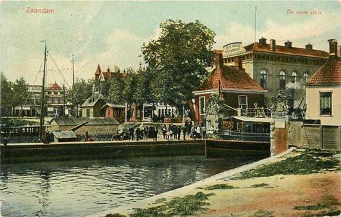 (380-833-031) Zaandam De Oude Sluis, Verzamelen, Ansichtkaarten | Nederland, Noord-Holland, Verzenden