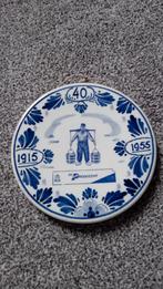 delfts blauw wandbordje, Antiek en Kunst, Ophalen