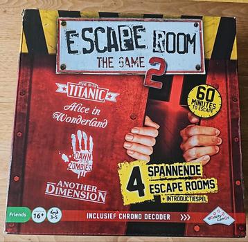 Escape Room The Game 2 beschikbaar voor biedingen