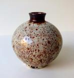 Keramiek vaas grijs bruin gemêleerd Westraven Utrecht 2572-k, Ophalen of Verzenden