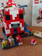 Lego 21270 minecraft mooshroom huis paddenstoel huis, Ophalen of Verzenden, Zo goed als nieuw, Complete set, Lego