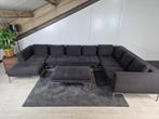GRATIS LEVERING Montèl Sava U-bank 382x245x175 GEREINIGD, Hoekbank, 300 cm of meer, Ophalen of Verzenden, Zo goed als nieuw