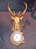 Herten kop met een  met geen klok er in, Antiek en Kunst, Antiek | Klokken, Ophalen of Verzenden