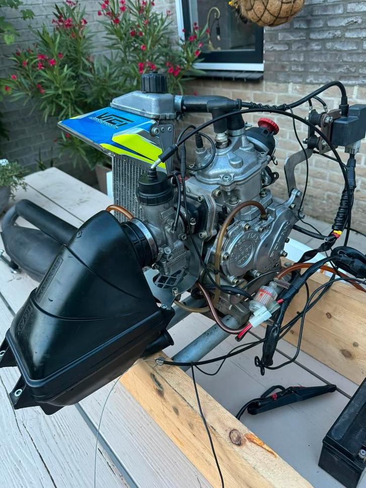 Rotax Max Senior 2015 + MyChron aim 4, Sport en Fitness, Karting, Gebruikt, Kart, Ophalen