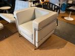 fauteuil LC2, Le Corbusier, Huis en Inrichting, Fauteuils, Ophalen, Zo goed als nieuw, 50 tot 75 cm, Leer
