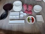 28 delig servies, borden, schalen en ovenschaal, Ophalen, Zo goed als nieuw, Bord(en), Overige stijlen