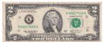 USA, 2 dollar, 2003, Dallas, Postzegels en Munten, Bankbiljetten | Amerika, Los biljet, Ophalen of Verzenden, Noord-Amerika