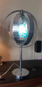 Designer Tafellamp met Chromen Frame, Ophalen of Verzenden, Zo goed als nieuw, Minder dan 50 cm