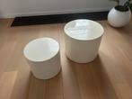2 ronde Salontafels, Ophalen, Rond, 50 tot 100 cm, Zo goed als nieuw