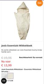 Joolz Essentials Wikkeldoek Crème - Nieuw!, Ophalen of Verzenden, Nieuw, 100 cm of meer, Bakerzak of Bakerdoek