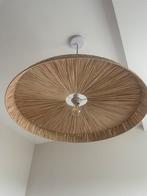 Hanglamp riet rond, Ophalen of Verzenden, Zo goed als nieuw, 50 tot 75 cm