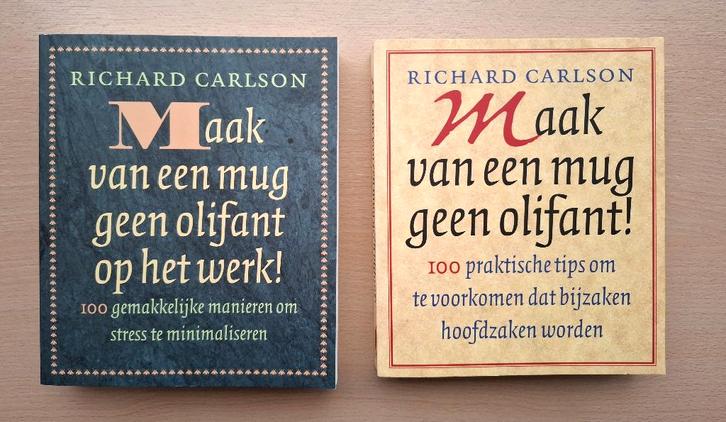 Maak van een mug geen olifant (2 boeken), Boeken, Psychologie, Nieuw, Sociale psychologie, Verzenden