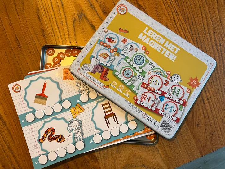 Leren met Magneten - 2 stuks, 5+ jaar, Kinderen en Baby's, Speelgoed | Educatief en Creatief, Zo goed als nieuw, Taal en Lezen