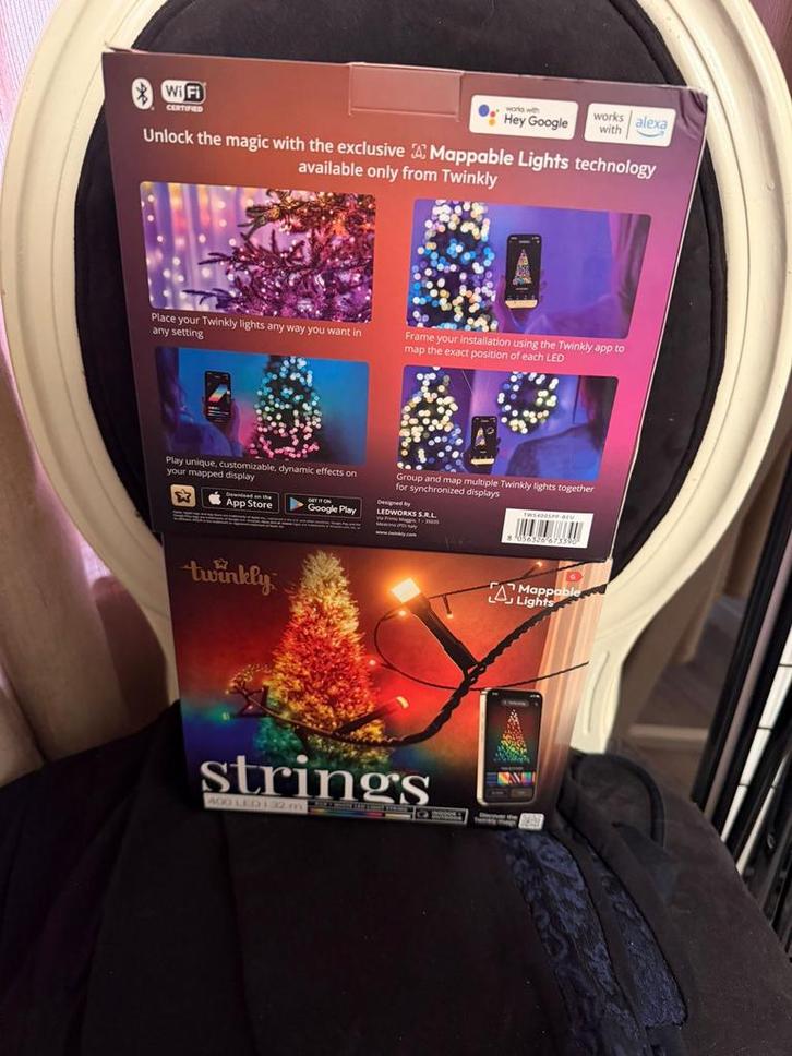Twinkly gen 2 Strings 400 LED RGB+W, Diversen, Kerst, Nieuw, Ophalen of Verzenden