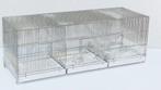 4x Uitvliegkooi Draadkooi Deelbaar in drie, Dieren en Toebehoren, Vogels | Hokken en Kooien, Ophalen, Gebruikt, Aluminium, Vogelkooi