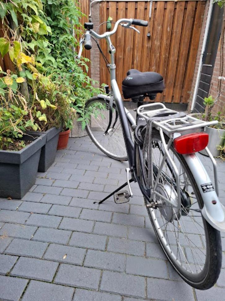 SPARTA ION D46 VULKAAN ZWART/ALU DAMESFIETS🧏‍♀️👩‍🎓🙋👨‍🎓, Fietsen en Brommers, Fietsen | Dames | Omafietsen, Zo goed als nieuw