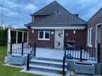 Zonnewering  6.00 x 3.50 m. Somfy Rts gestuurd,Nieuwstaat., Ophalen of Verzenden, Nieuw, Knikarmscherm